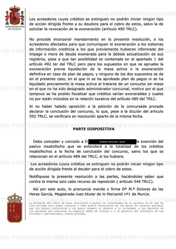 Auto de Exoneración - Página 5